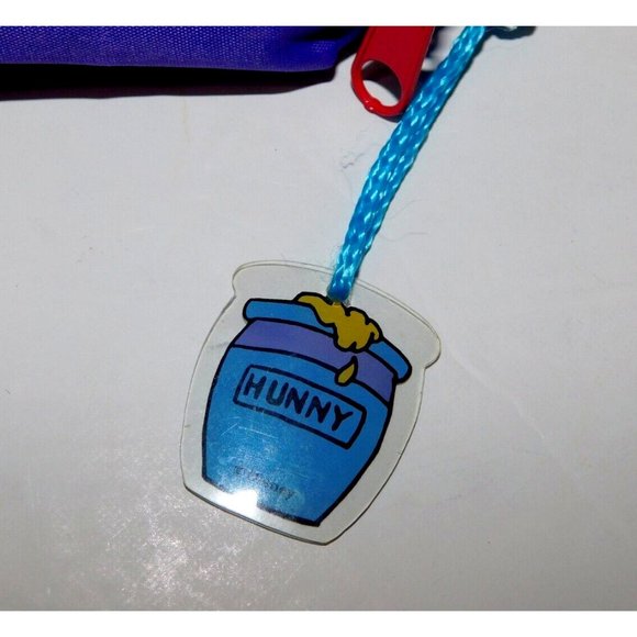 Vintage Disney Winnie the Pooh Piglet PVC Mini Backpack Travel Bag Toddler Kids - Picture 2 of 10